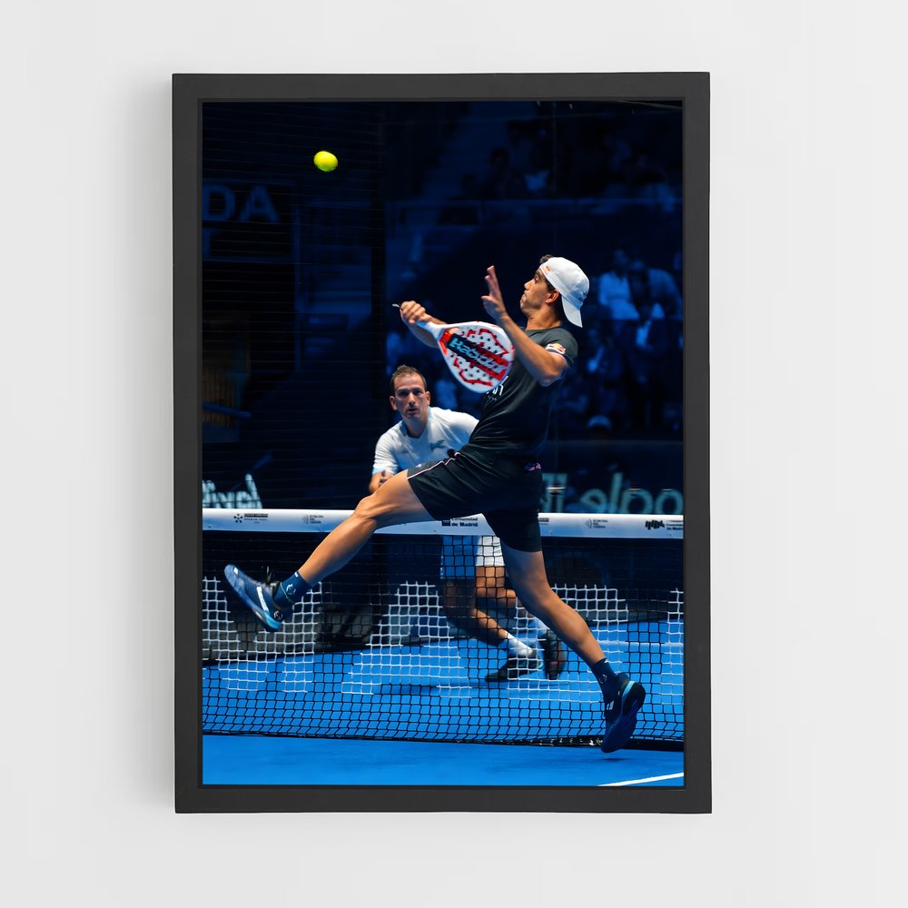 Poster Juan de lebron – affiche Padel (vue 2)